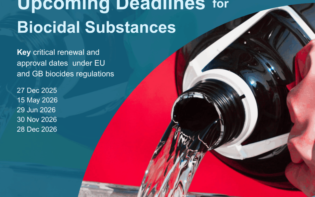 Key Dates for Biocidal Substances